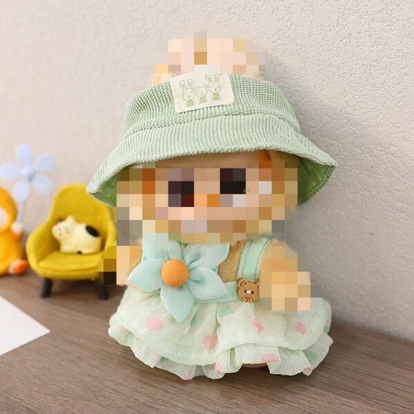Pendant Clothes Doll Clothes Love Bear Dress