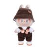 17CM Bucket Hat Underwear Hanging Blouse And Pants Doll Clothes