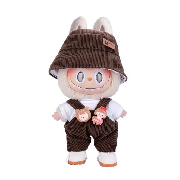17CM Bucket Hat Underwear Hanging Blouse And Pants Doll Clothes
