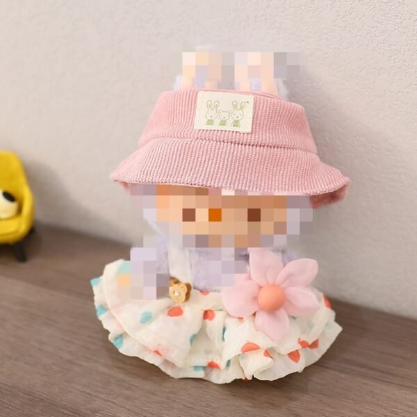 Pendant Clothes Doll Clothes Love Bear Dress